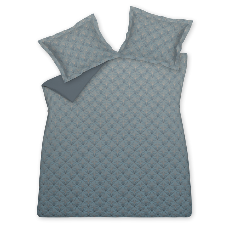 vandyck MORNING STAR dekbedovertrek | pearl blue fudge