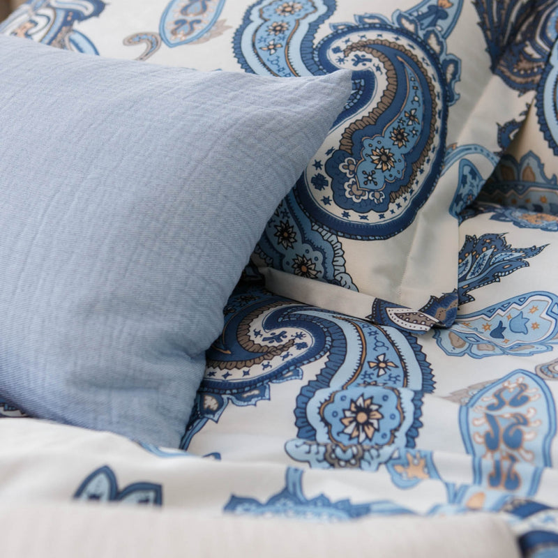 Vandyck MYSTIQUE Dekbedovertrek | Powder Blue Sunlight