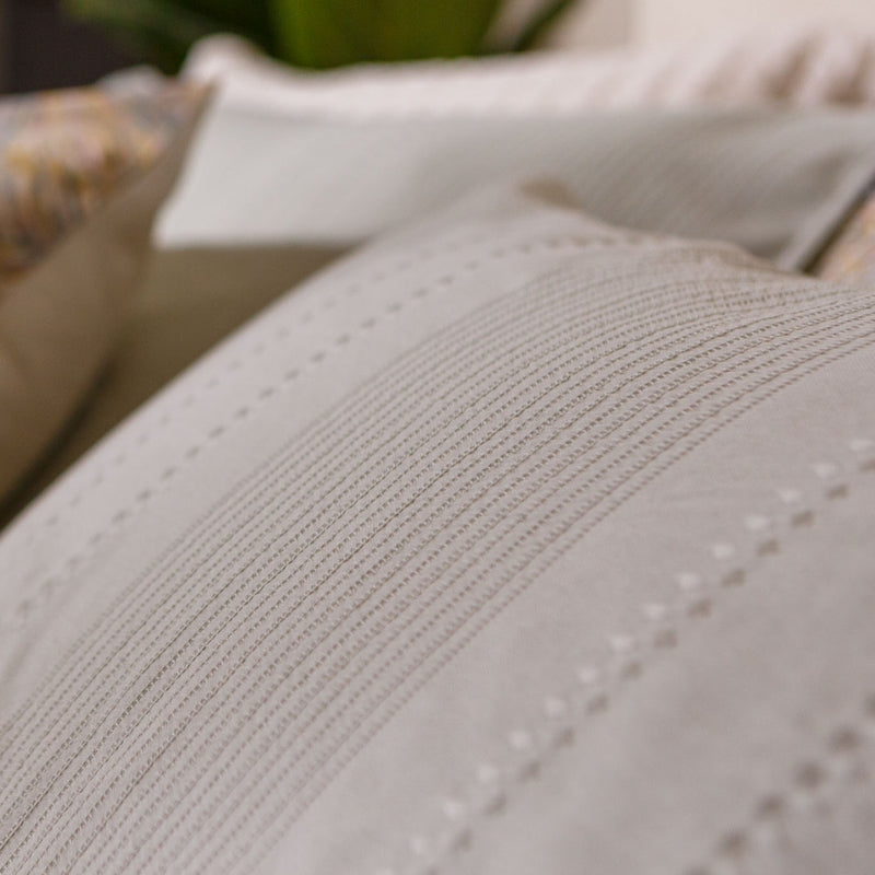 Vandyck PURE 24 Dekbedovertrek | Pale Pink Smoke Green