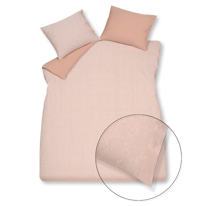 vandyck PURE 41 dekbedovertrek | brick dust brick dust