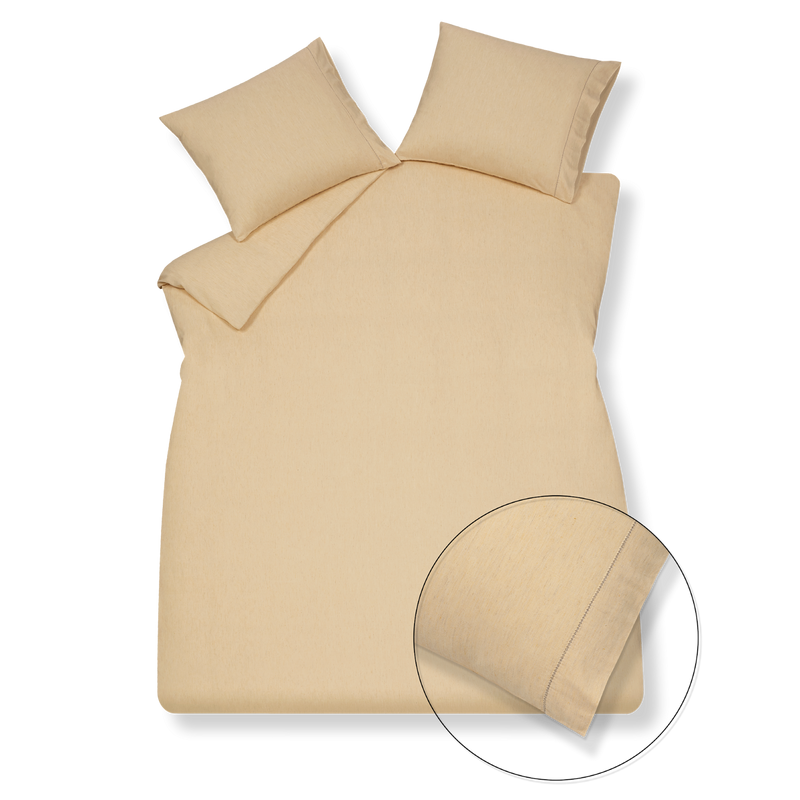 vandyck PURE 42 dekbedovertrek XL | light honey light honey