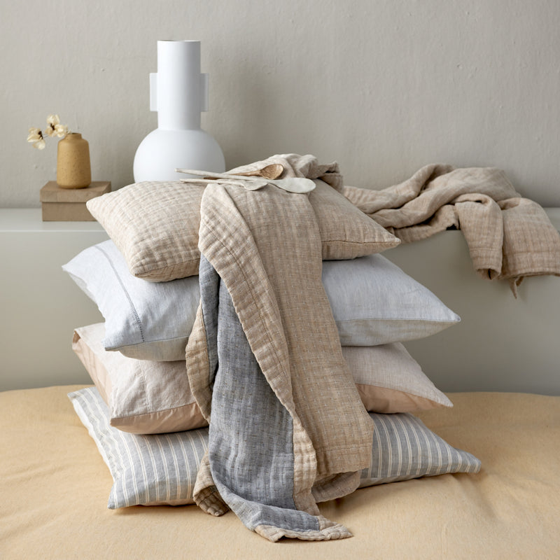 Vandyck PURE 45 Dekbedovertrek | Light Honey Brick Dust