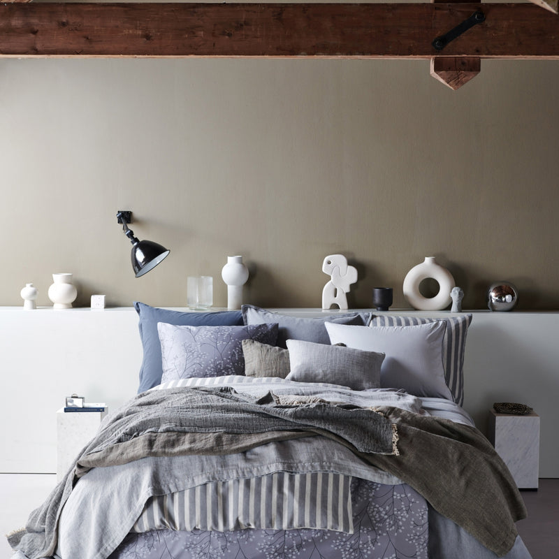 Vandyck PURE 46 Dekbedovertrek XL | Steelgrey Steelgrey