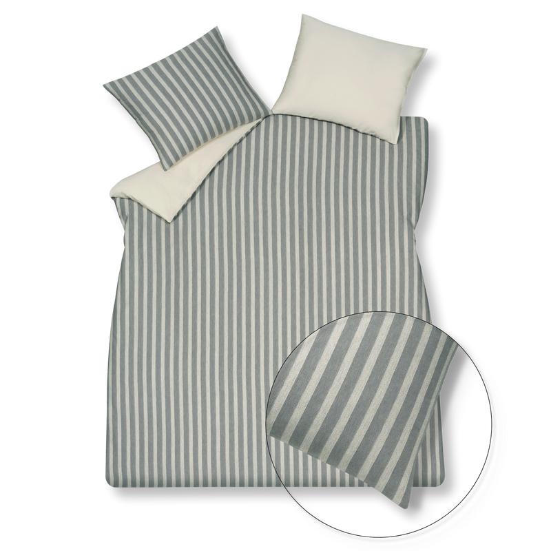 vandyck PURE 46 dekbedovertrek XL | steelgrey steelgrey