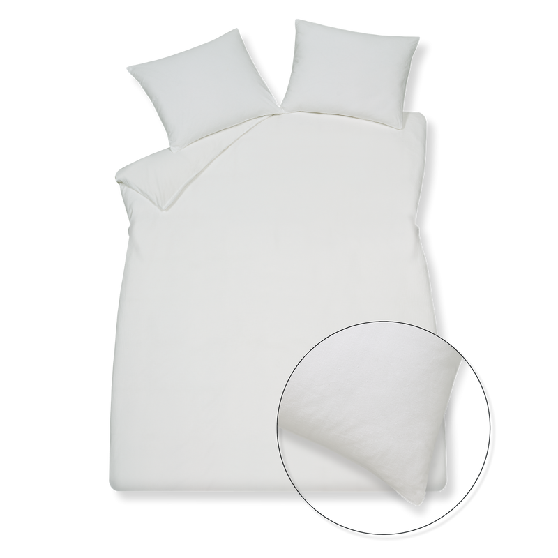 vandyck PURE 66 dekbedovertrek | offwhite light stone