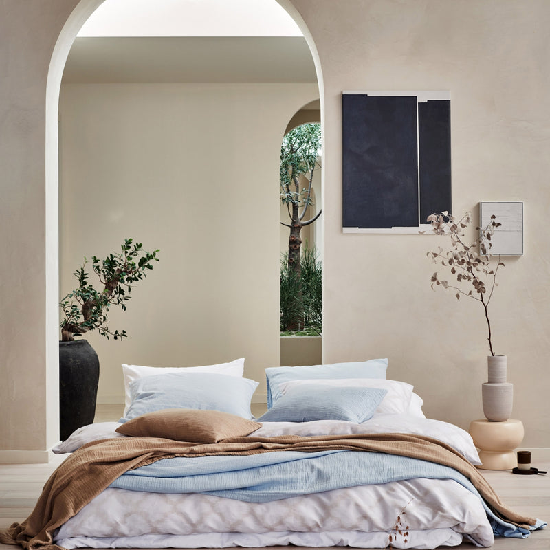 Vandyck PURE 66 Dekbedovertrek | Powder Blue Light Stone