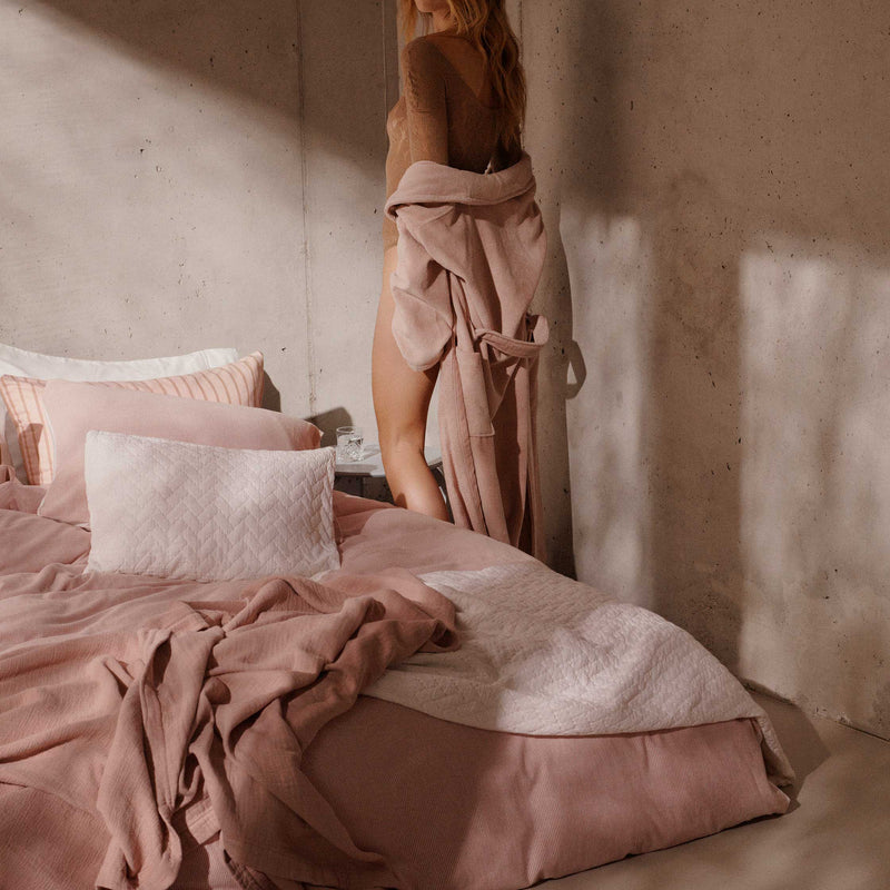 Vandyck PURE 66 Dekbedovertrek | Sepia Pink Light Stone