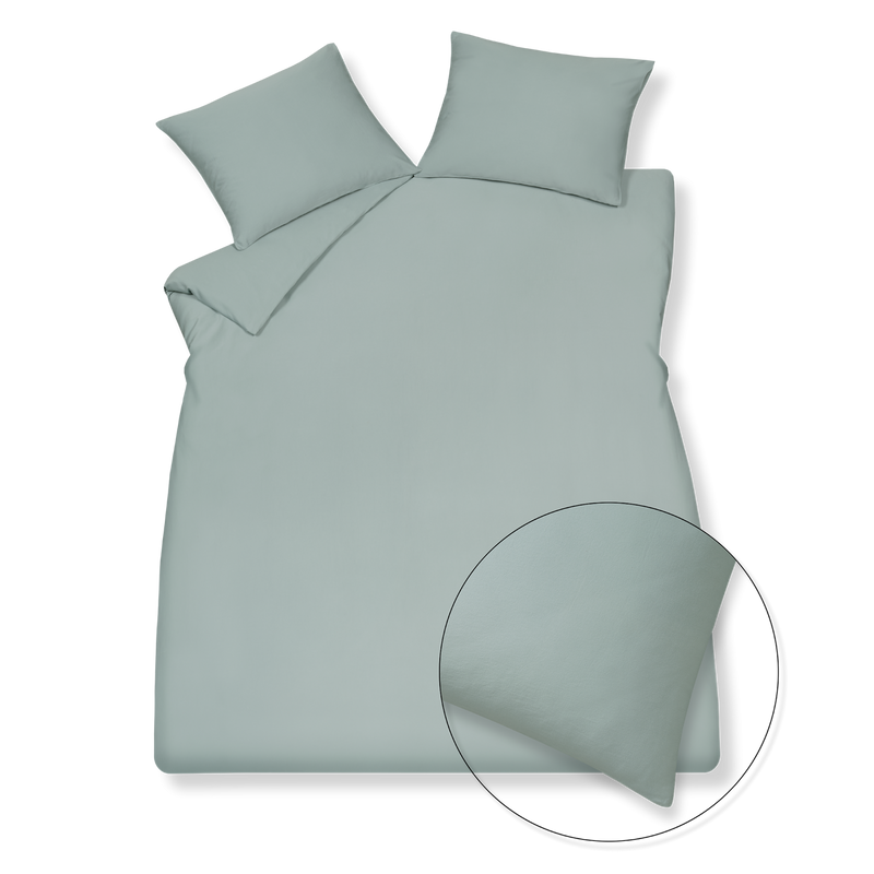 vandyck PURE 84 dekbedovertrekset | pearl blue pearl blue