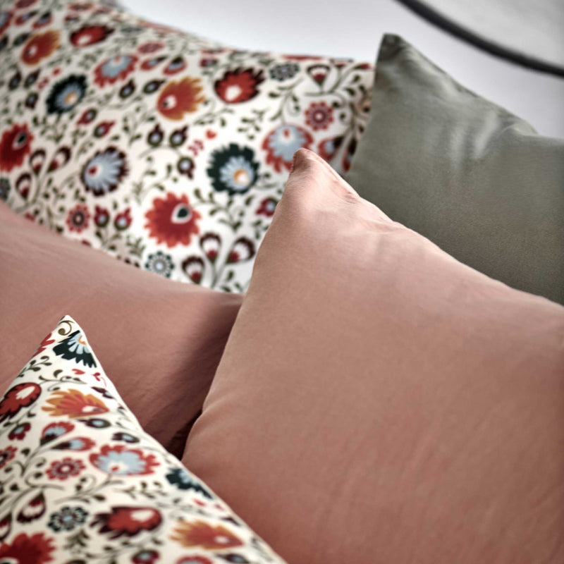 Vandyck PURE 84 Dekbedovertrekset | Rose Dawn Pearl Blue