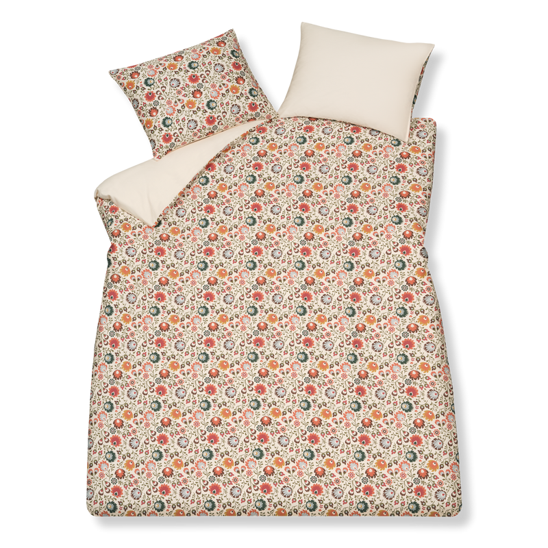 Vandyck Pure 87 Dekbedovertrekset | Cream Tan Sepia Pink