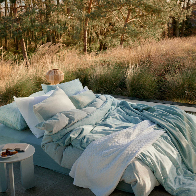 Vandyck PURE 93 XL Dekbedovertrekset | Powder Blue Powder Blue