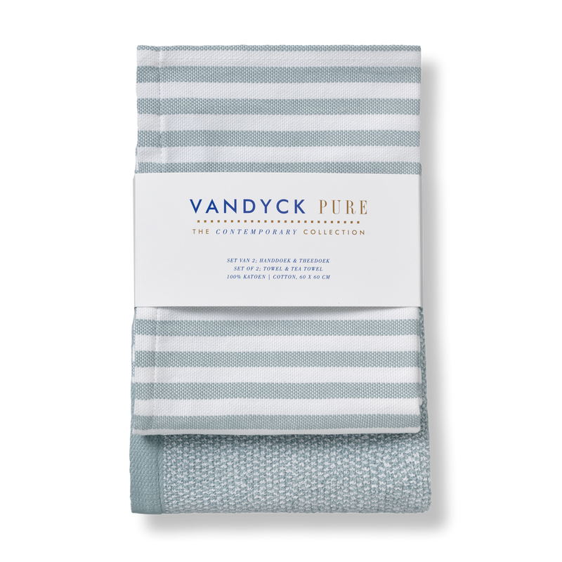 Vandyck Pure Kitchen Keukengoed | Pearl Blue Off Black