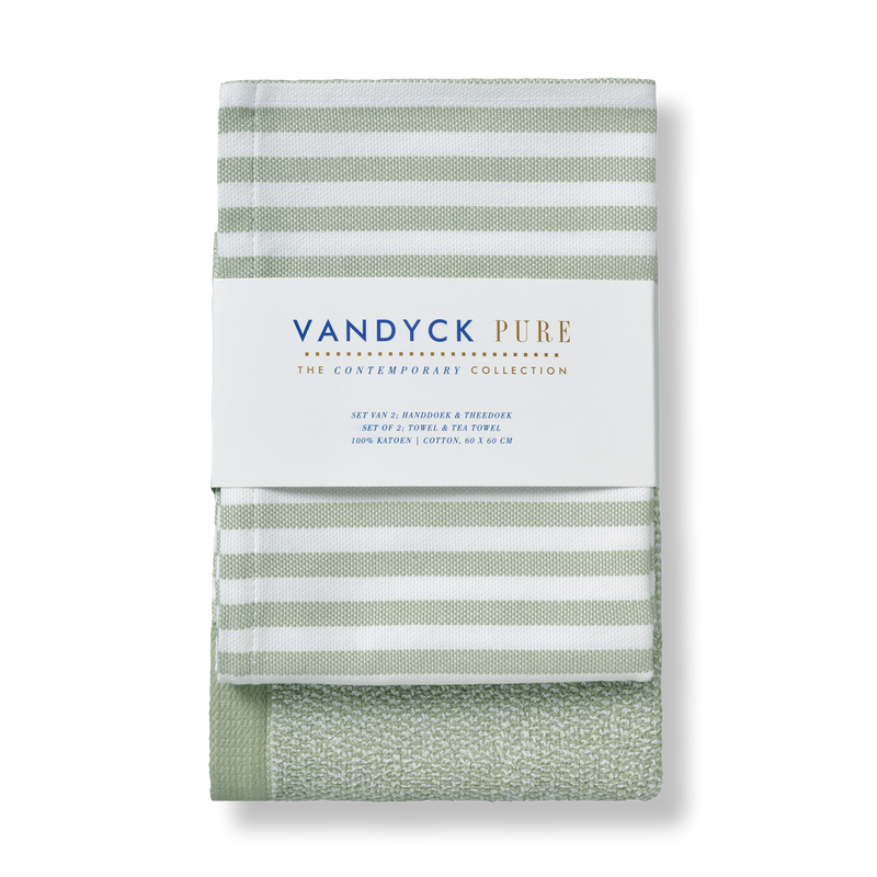 Vandyck Pure Kitchen Keukengoed | Smoke Green Off Black