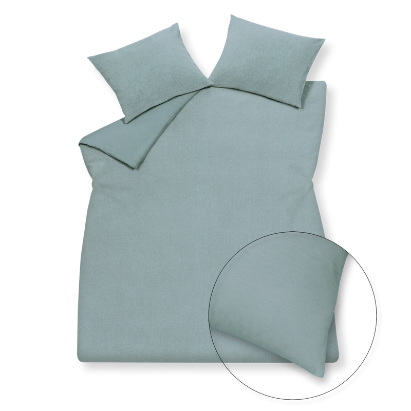 vandyck PURITY 79 dekbedovertrek | pearl blue pearl blue
