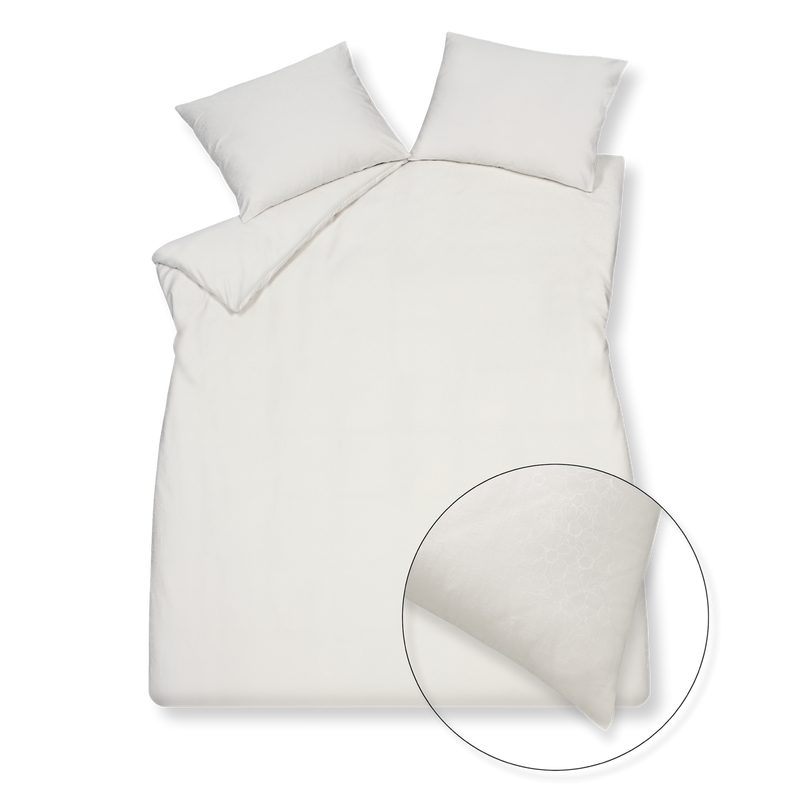 vandyck PURITY BARI dekbedovertrek | cream tan cream tan