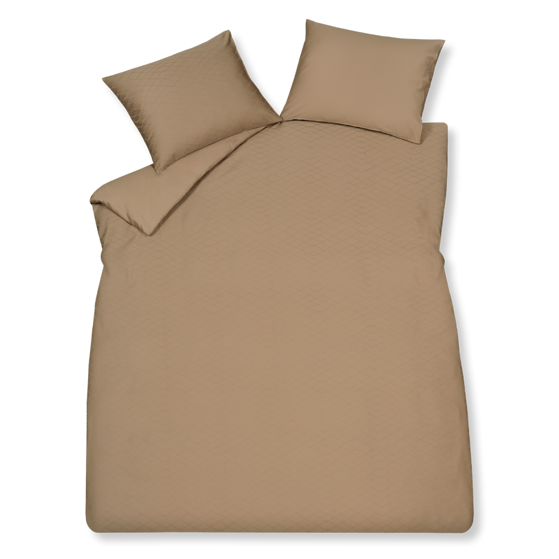 Vandyck PURITY MONACO Dekbedovertrek | Caramel Cream Tan