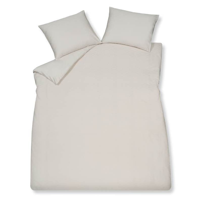 Vandyck PURITY MONACO Dekbedovertrek | Cream Tan Cream Tan