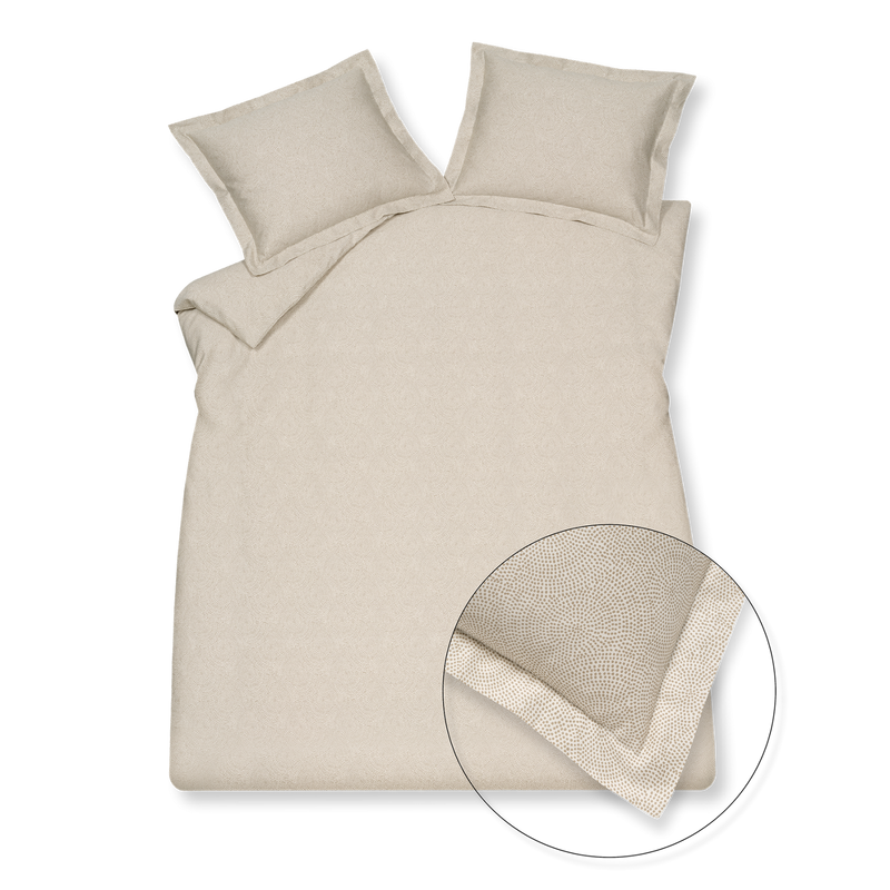 vandyck SLEEPWELL dekbedovertrek | cream tan cream tan
