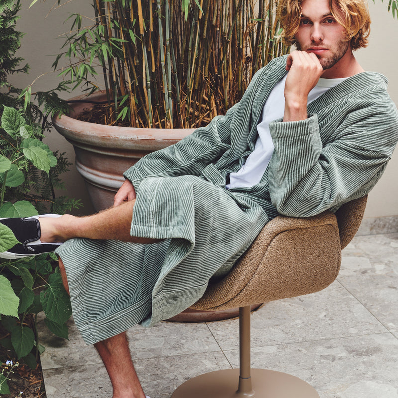 Vandyck ANTONIO Badjas | Olive Dark Chocolate