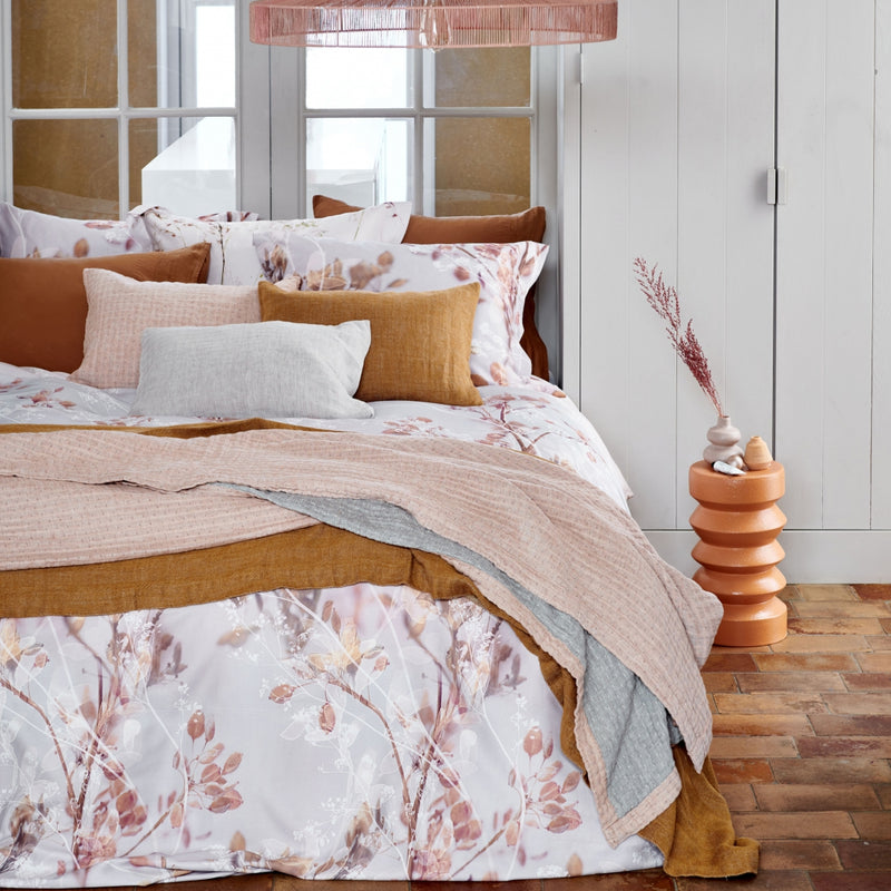 Vandyck AUGUST RUSH Dekbedovertrek | Old Rose