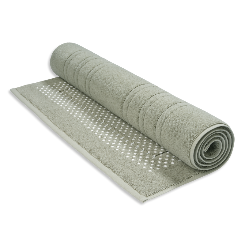 Vandyck BATHMAT HOUSTON NEW | Smoke Green Almond