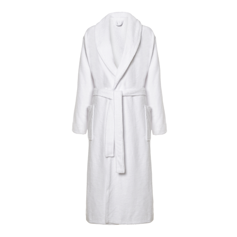 vandyck BEAUMONT badjas | white burgundy