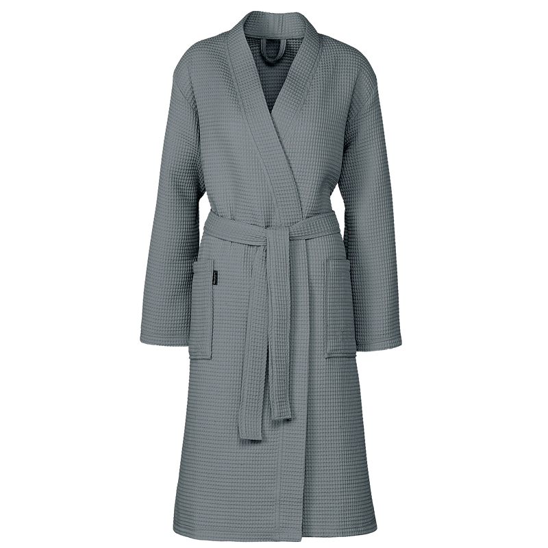 vandyck BIARRITZ badjas | steelgrey lavender blue