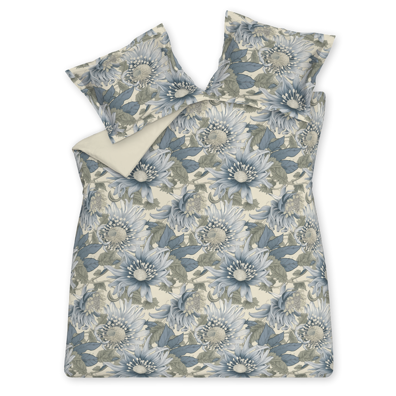 vandyck BLUE WANDER dekbedovertrekset | pearl blue