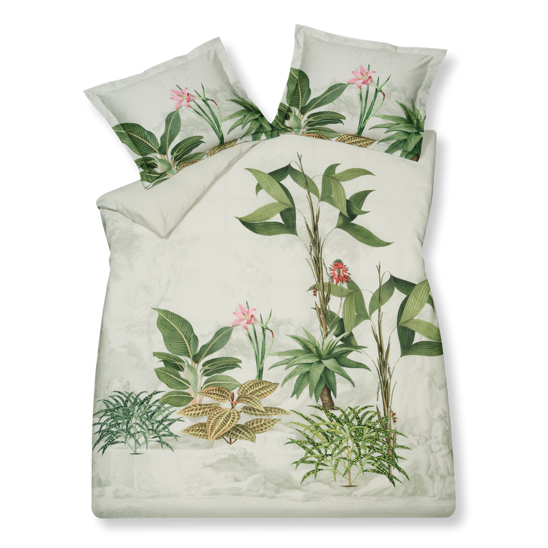 vandyck BOTANICAL dekbedovertrek | stone