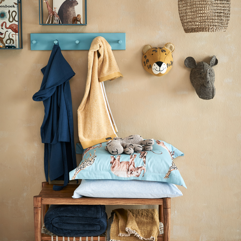 Vandyck BOYS Badjas | Denim Vintage Green