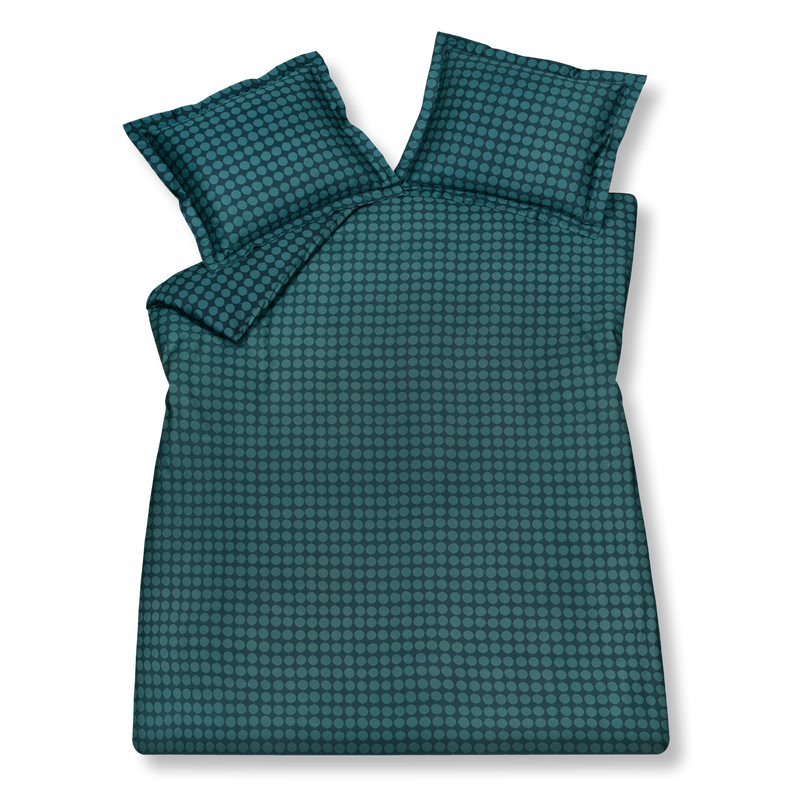 vandyck BUZZ dekbedovertrek | nightblue olive