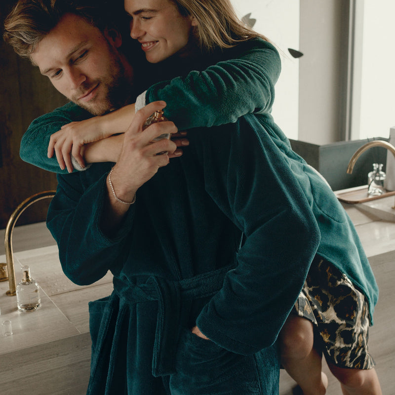 Vandyck CHICAGO Badjas | Lagoon Ash Rose