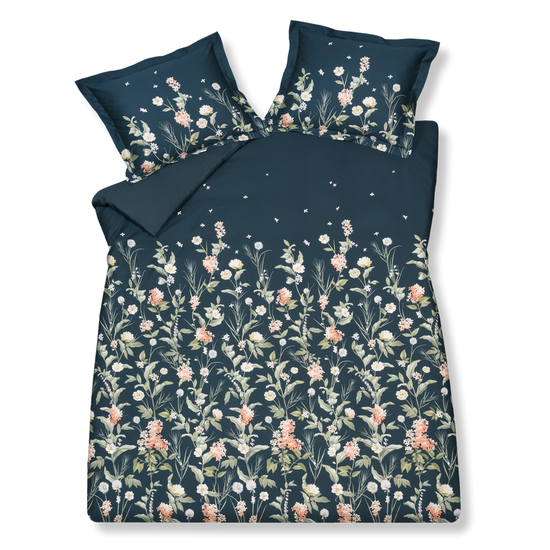 vandyck DARK MIDNIGHT dekbedovertrekset | blue ink