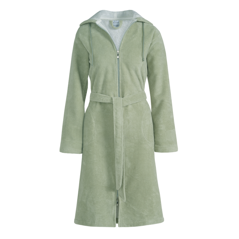 vandyck DUCHESS badjas | pale olive sepia pink