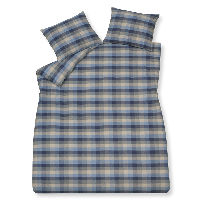 vandyck Flanel Skagen dekbedovertrek | navy