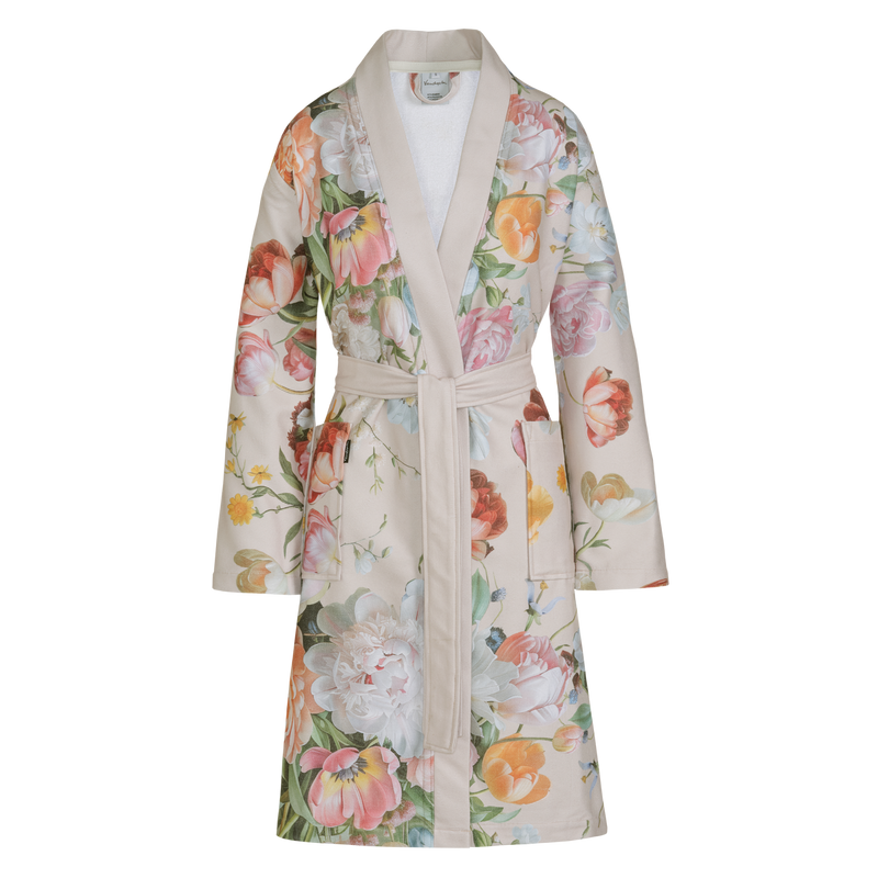 vandyck FLEUR badjas | cream tan cream tan