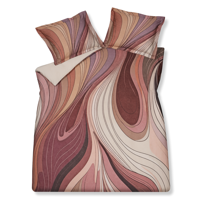 vandyck FORTUNATE dekbedovertrekset | ash rose
