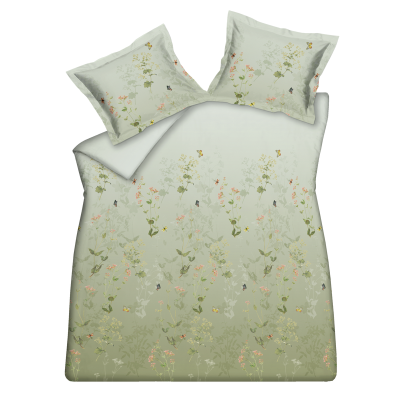 vandyck GARDENIA dekbedovertrekset | smoke green