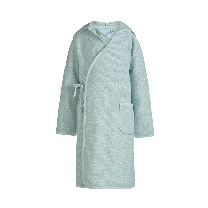 vandyck GIRLS Badjas | celadon green light pink