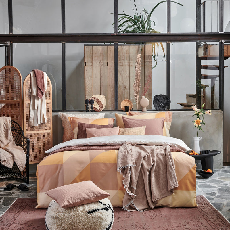 Vandyck GLAM Dekbedovertrek | Toffee Light Green