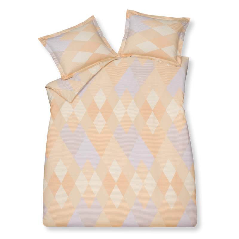 vandyck GLAZE dekbedovertrekset | apricot blush