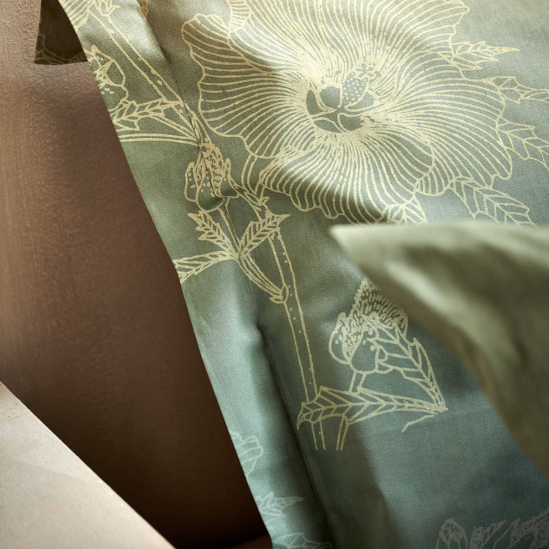 Vandyck GREEN GIFT Dekbedovertrekset | Smoke Green