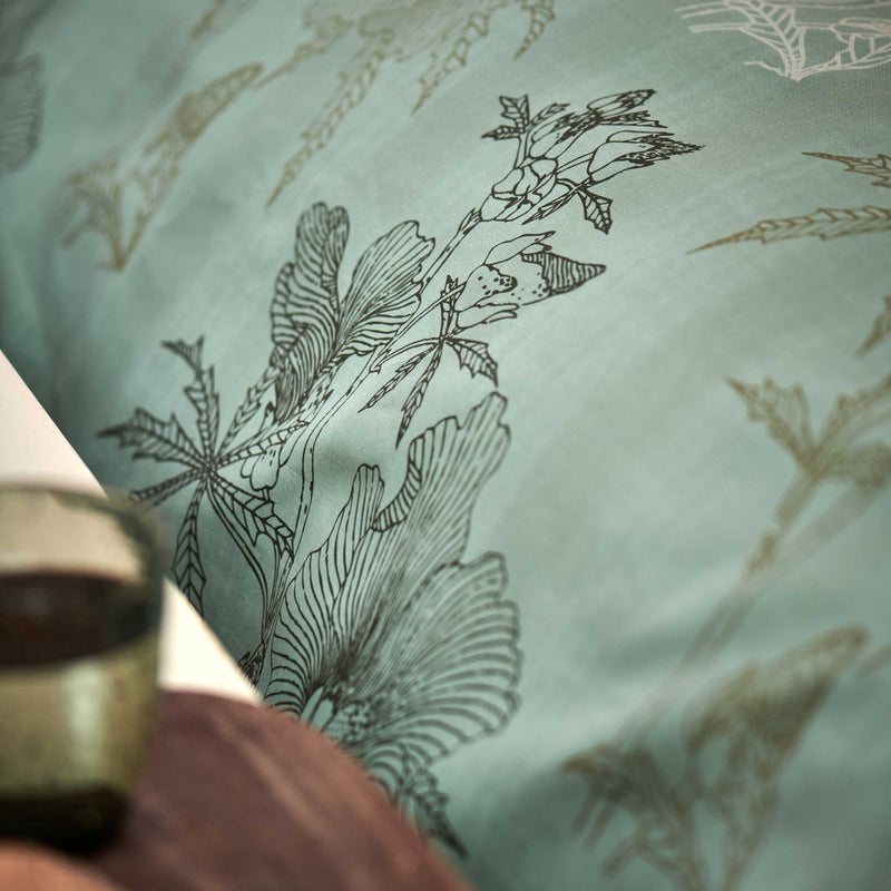 Vandyck GREEN GIFT Dekbedovertrekset | Smoke Green