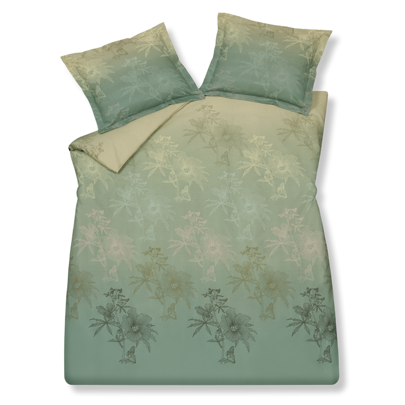 vandyck GREEN GIFT dekbedovertrekset | smoke green