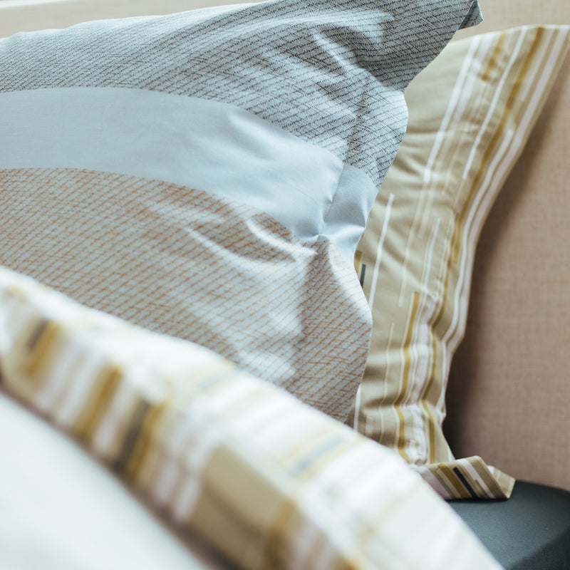 Vandyck GREEN SHOOT Dekbedovertrek | Smoke Green