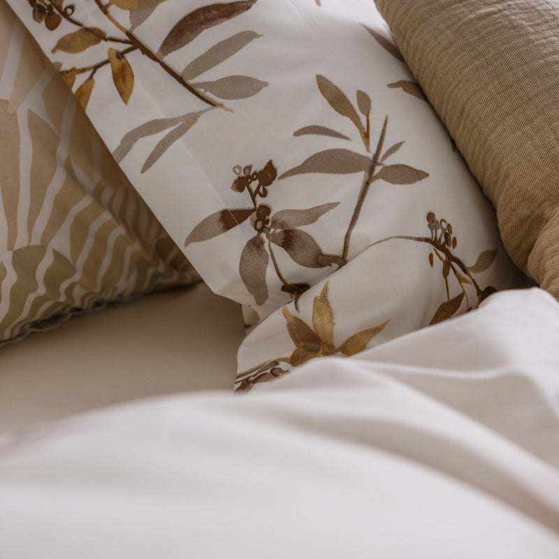 Vandyck HAPPY Dekbedovertrek | Latte Pearl Blue