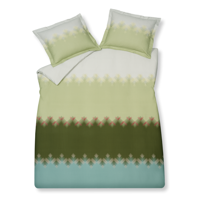 vandyck HAPPY SLEEP dekbedovertrekset | smoke green