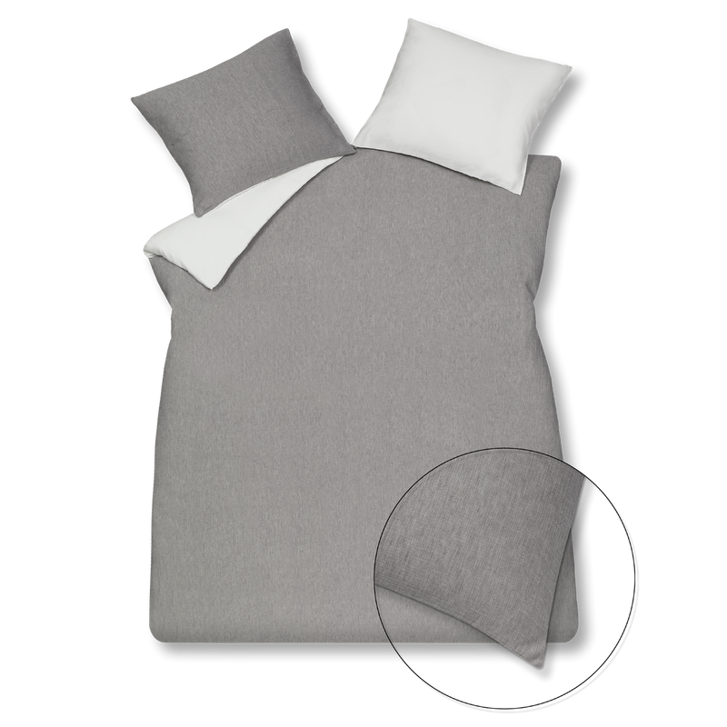 vandyck HOME 88 dekbedovertrek | grey grey