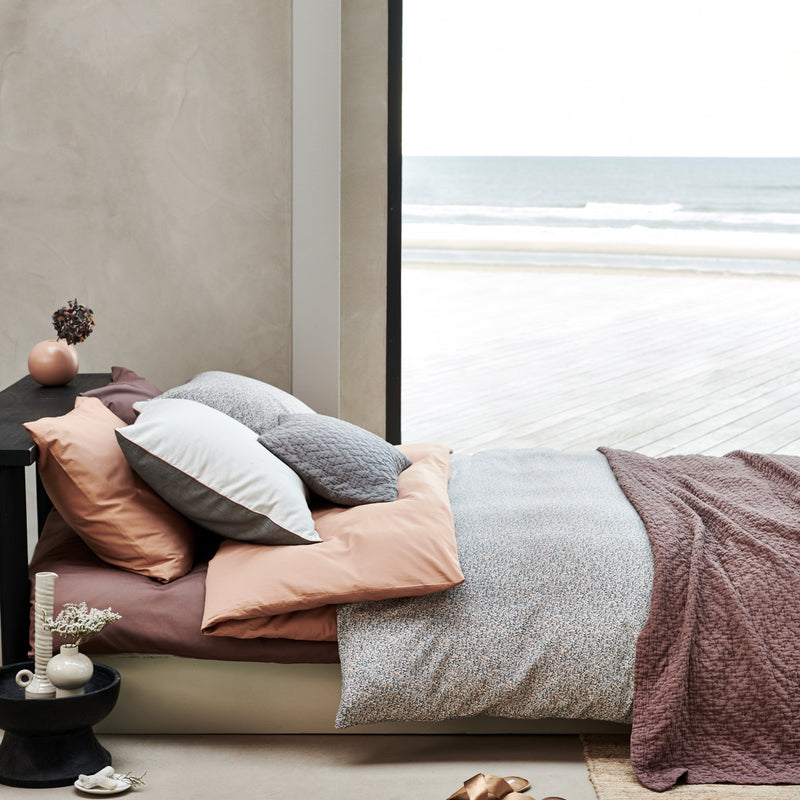 Vandyck HOME 90 Sateen 250 TC | Brownie Steelgrey