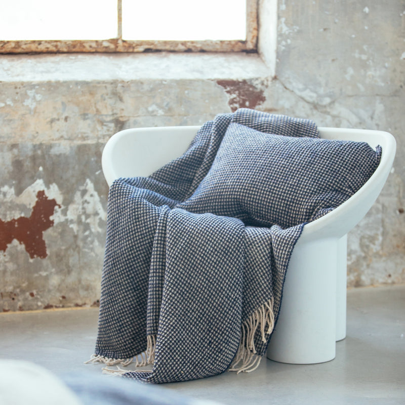 Vandyck HOME 95 Plaid | Blue Ink Blue Ink